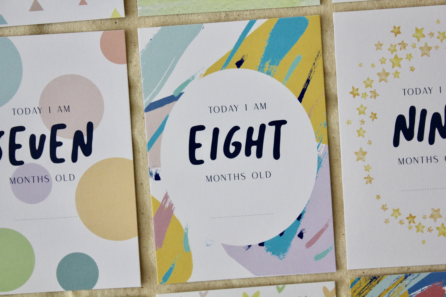 Baby Milestone Cards