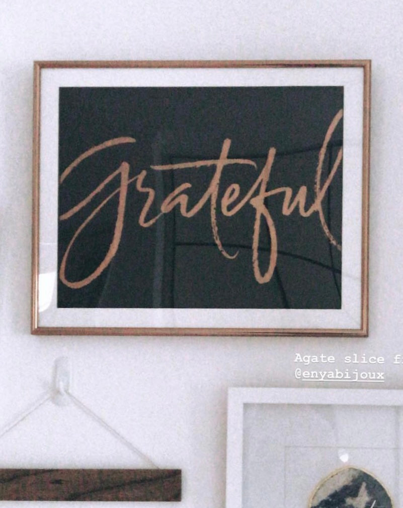 Art Piece - Grateful