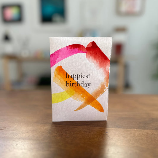 Happiest Birthday - Painted Impressions