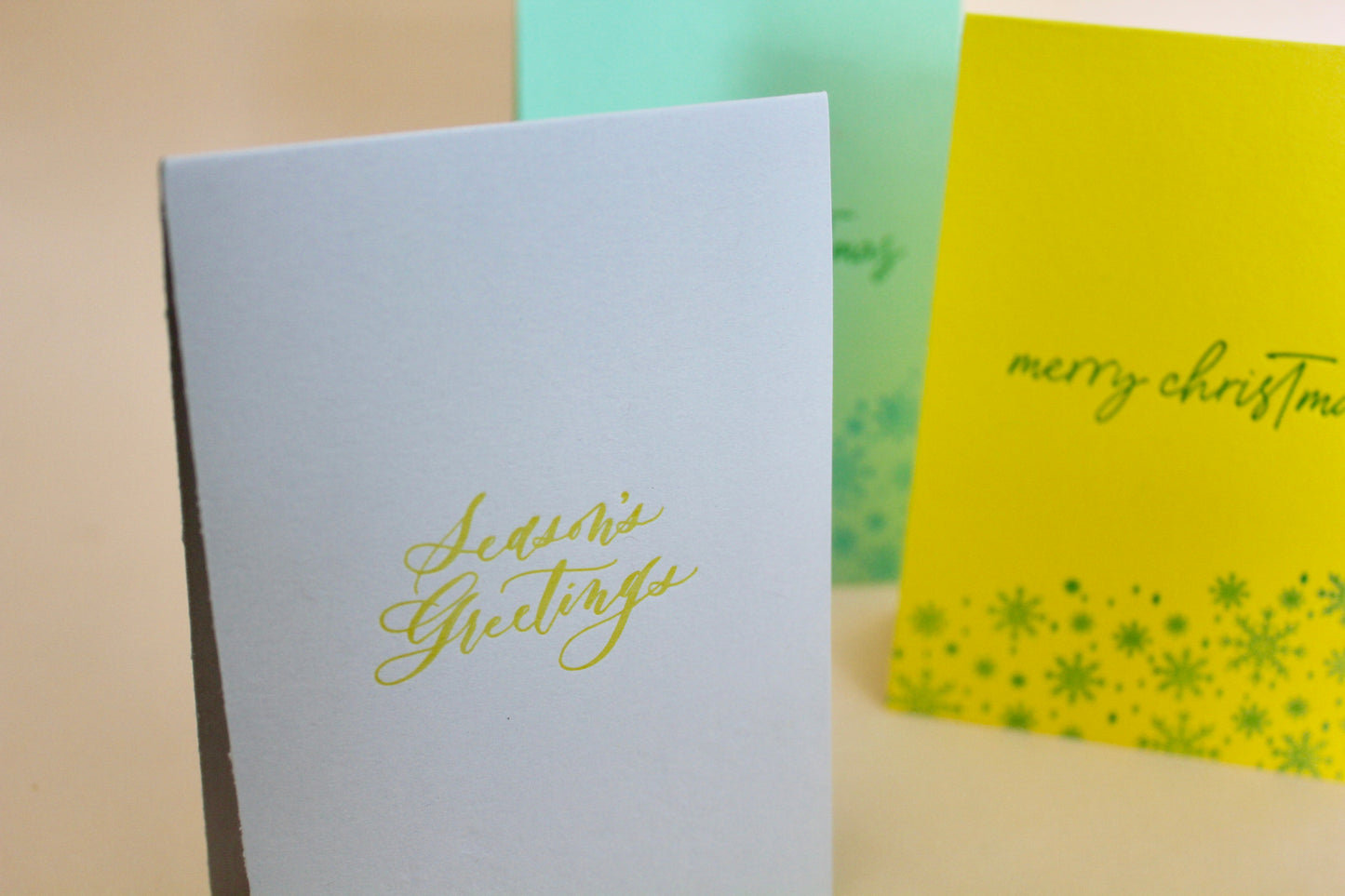 Letterpress Christmas Cards