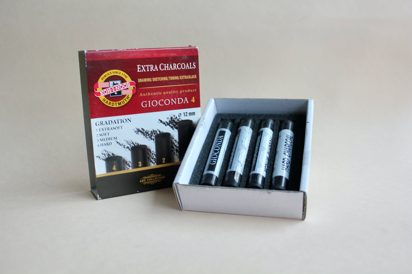 Koh-I-Noor Hardtmuth Extra Charcoals