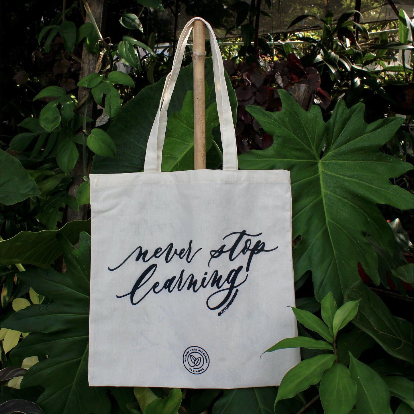 100% organic cotton Tote Bag