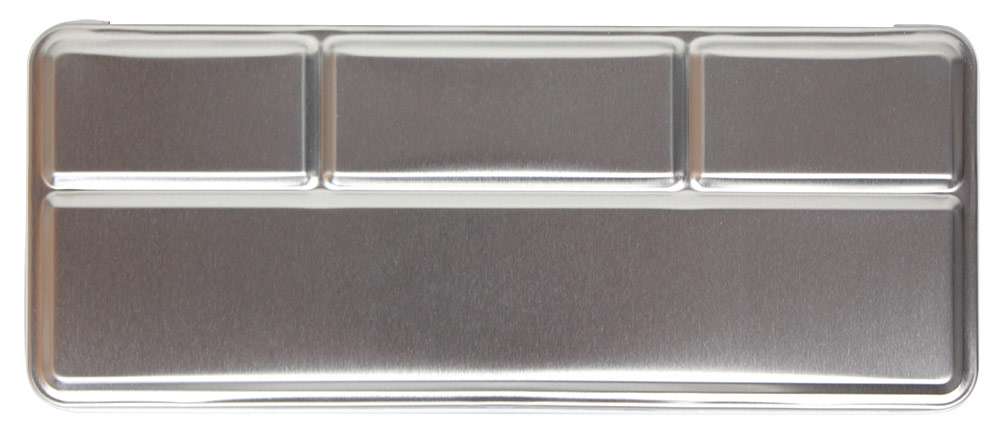 Empty Metal Watercolor Box for 12 colors