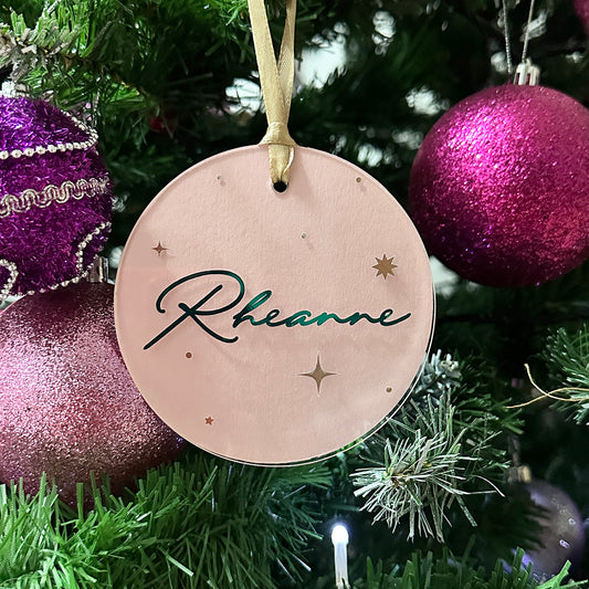 Name Holiday Ornament
