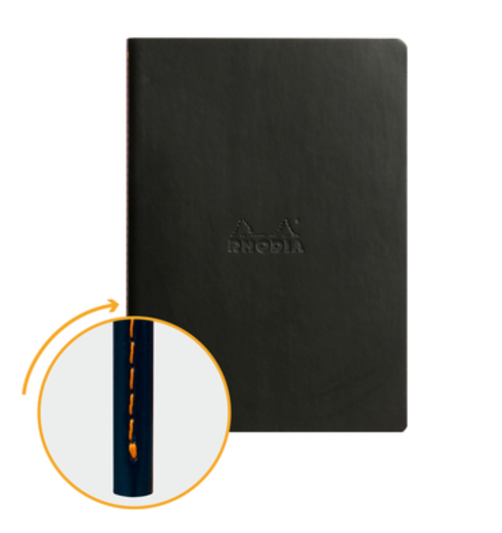 rhodiarama A5 sewn spine notebook